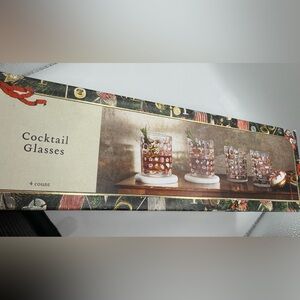 John Derian Cocktail Glasses Set of 4